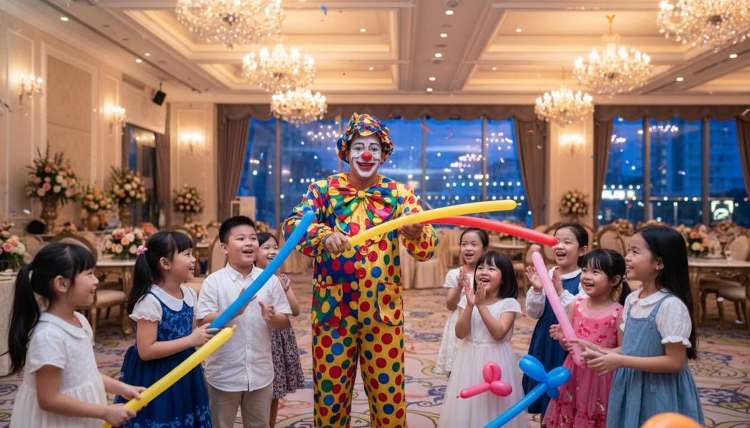 Dịch Vụ Chú Hề Vặn Bóng Tại Quận 1. Ảnh 1